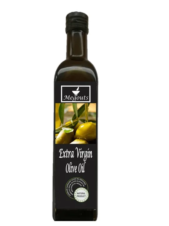 
Megouts Extra Virgin Olive Oil Glass Bottle 