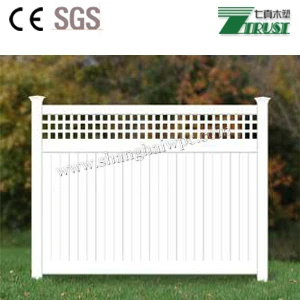 outdoor garden Hot Sale Top Quality 6ft.H x8ft.W Vinyl PVC Privacy Fence