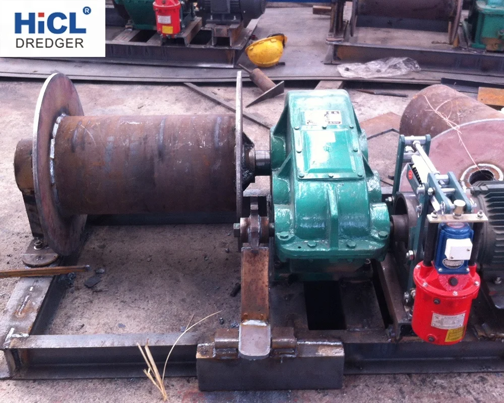 China HICL HBC400 400m3/h bucket chain river sand/gold/diamond dredger/dredging machine
