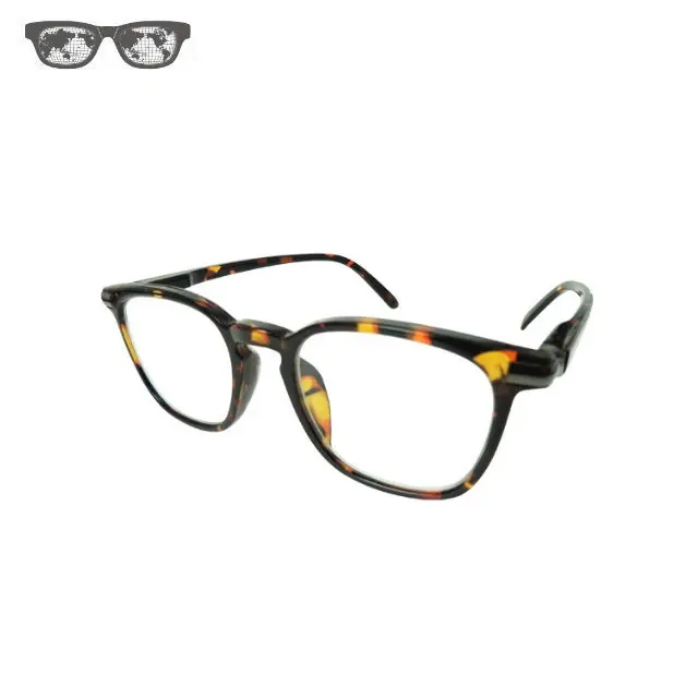 Mens metal spring hinge prescription eye glasses frame