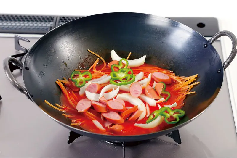 Stocked Summit 30cm Iron Gas Stove Wok Made In Japan