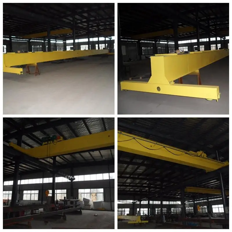 2t China manufacturer electric single girder bridge crane hot sale