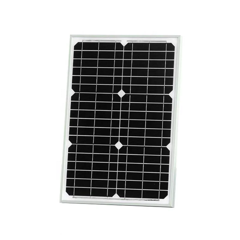 Glass solar panels 200 watt for on grid solar system power plant workshop factory roof