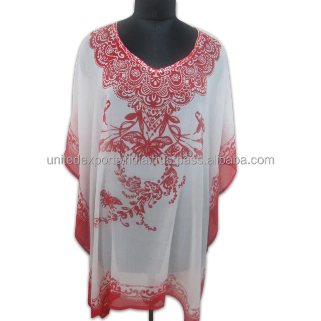 Rosie Embroidered Cotton Kaftan
