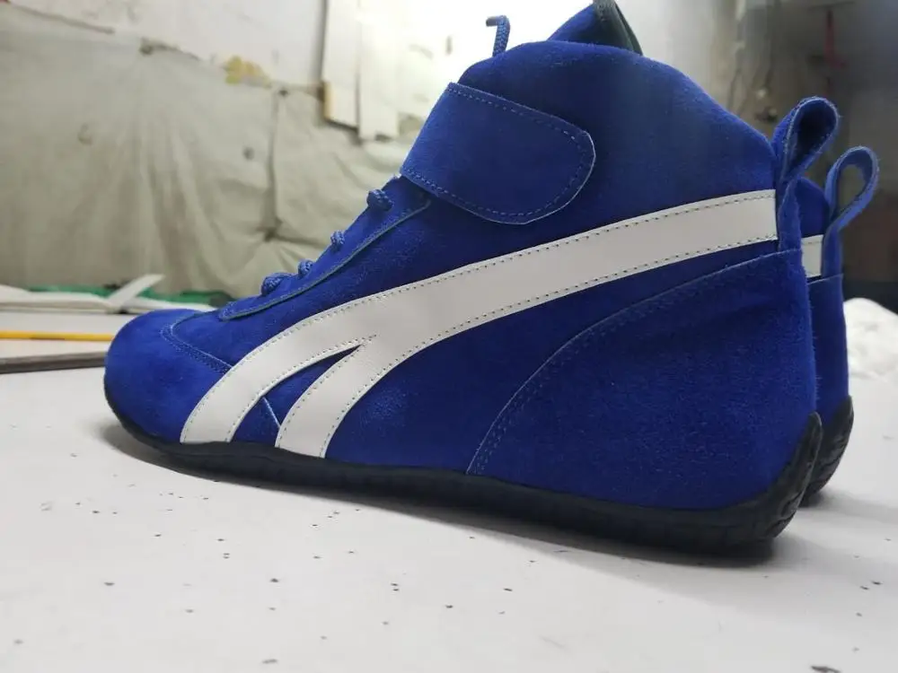 Racing Shoes Karting Shoe Kart Racing Boots OEM Suede Leather Motorcycle & Auto Racing Best Quality Manufacturing Sportswear