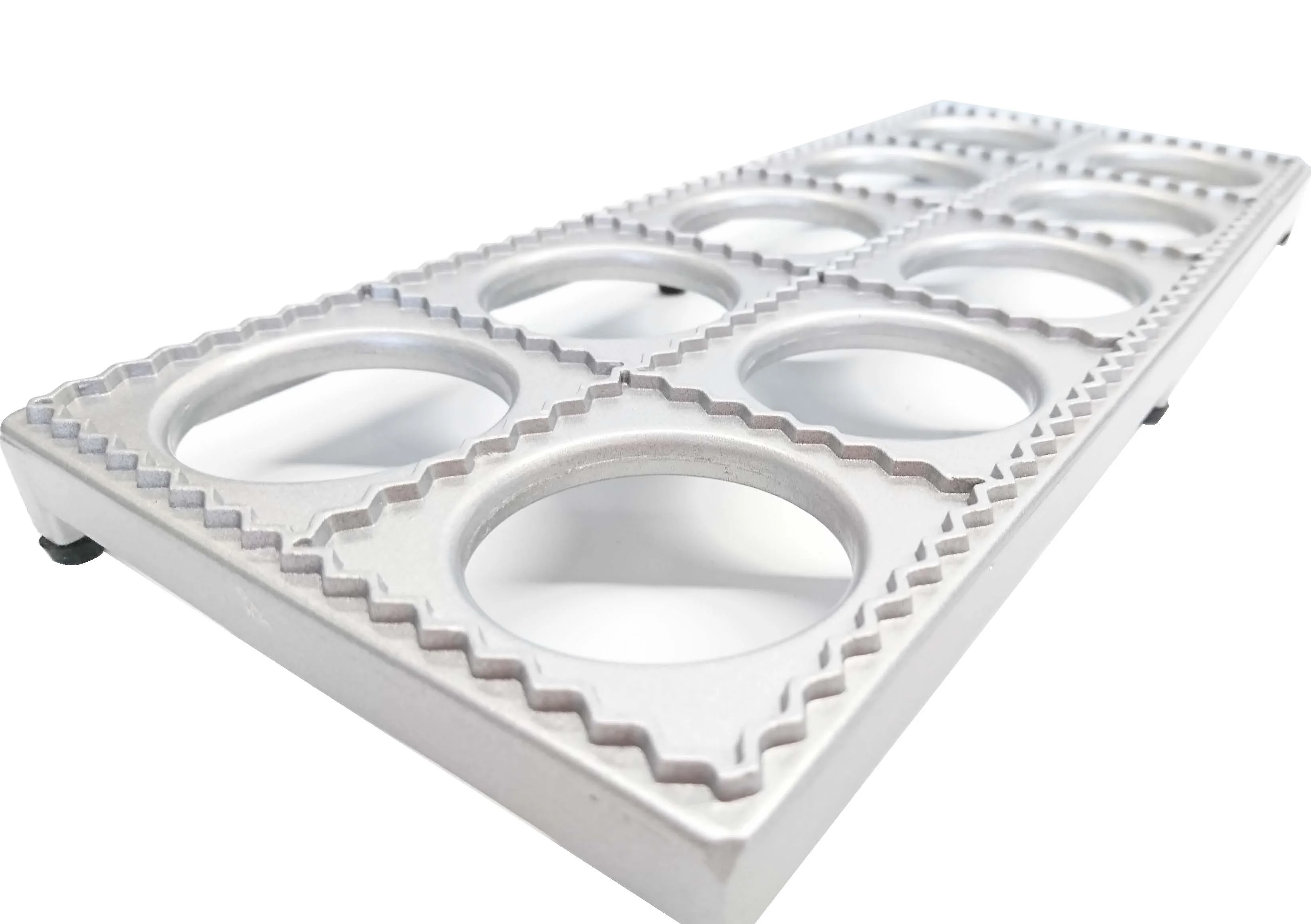 Профессиональный кухонный гаджет из нержавеющей стали, прочный лоток для равиоли, кондитерские инструменты