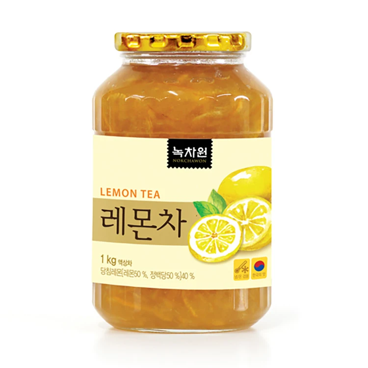 Three sizes skin whitening honey lemon tea wholesale price most popular tea in South KOREA good taste tea