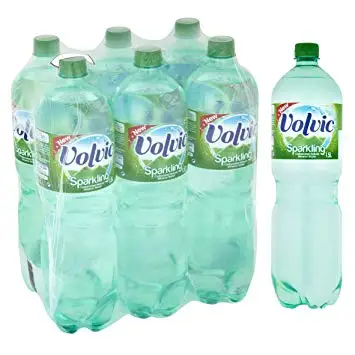 Volvic, блестящая минеральная вода, 6x1,5 л