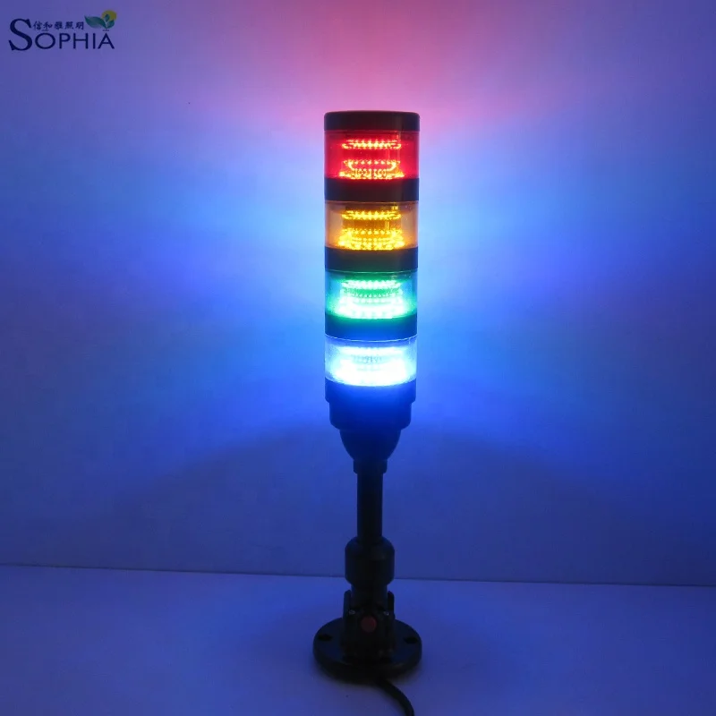 24v 120V 230v flashing tower light led signal