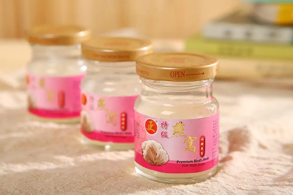 Malaysia Premium Edible Bird Nest With Rock Sugar 75gm