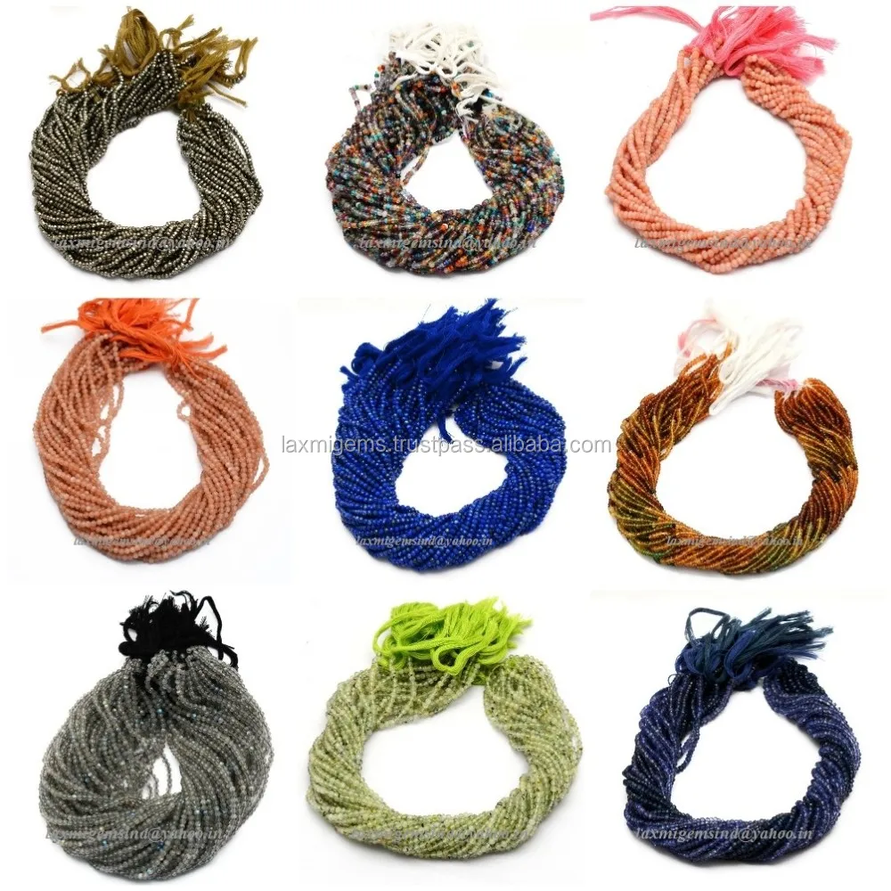 Wholesale Natural Faceted 3-3.5 mm Pyrite Round Loose Gemstone Beads Supplier