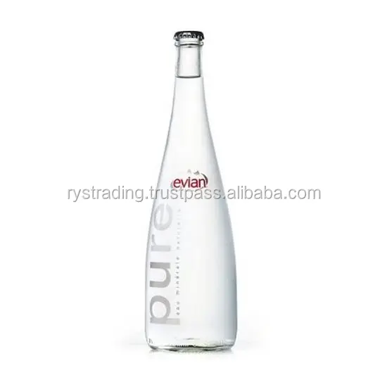 Evian Aramis 12x75cl Glass Bottle (Water)
