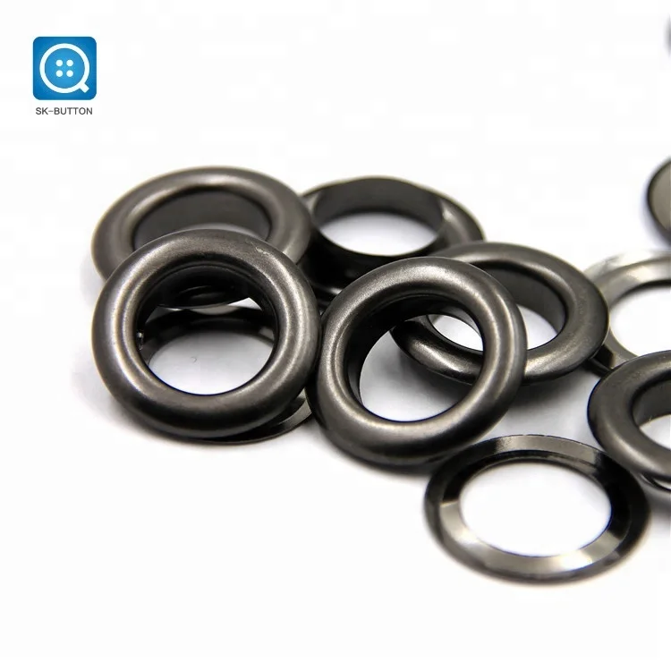 custom different colors soukou sliver copper jacket jeans wear eyelet metal ring button for swimwear