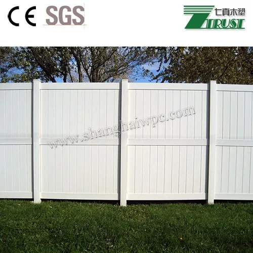 outdoor garden Hot Sale Top Quality 6ft.H x8ft.W Vinyl PVC Privacy Fence