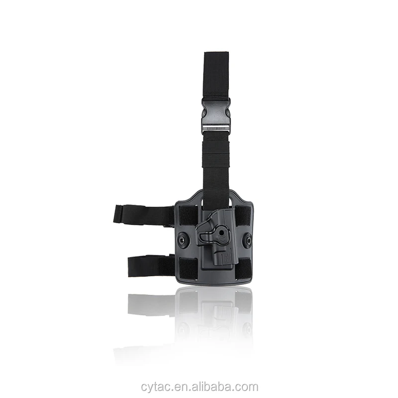 Cytac level 2 drop leg holster right hand with polymer material