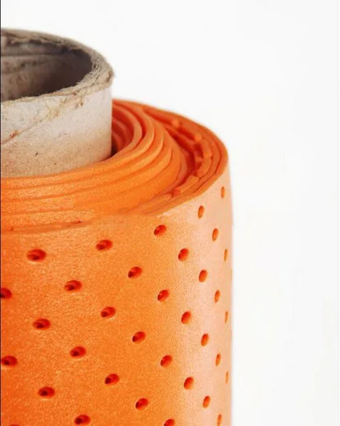 2mm Cross-linked IXPE Foam holed underlayment flooring,silent underlay with mildew-proof,acoustic for heating system