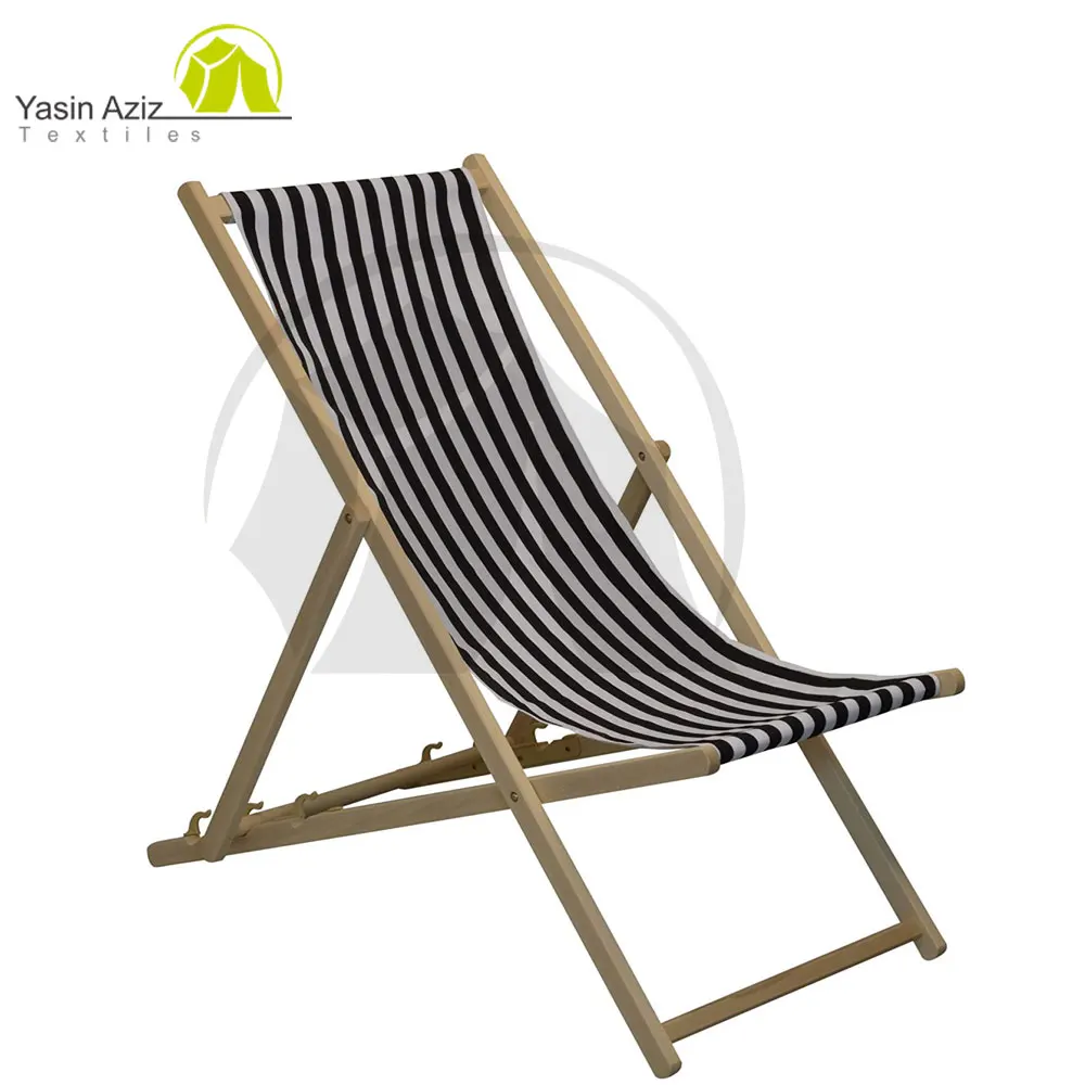 
Wooden Folding Beach Deck Chair 