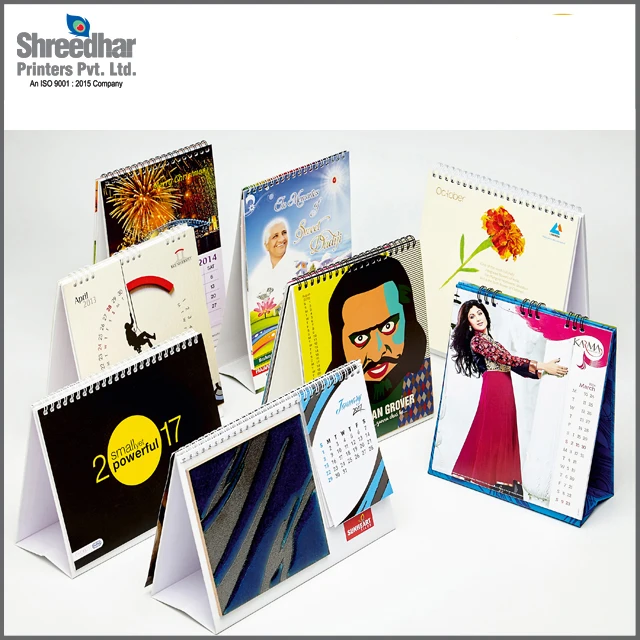 Wholesale Custom Calendar Printing / Wall Calendar Printing / Calendar Printing Desk for pharma promotional industrial