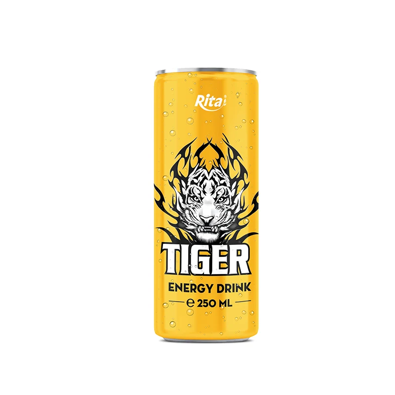 Rita Brand From Vietnam Manufacturer 250ml Slim Can Tiger Energy Drink Best Selling Product Cool Supplements