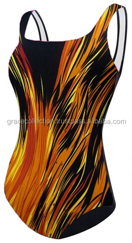 Sublimation Ladies Sexy Swimming Suit Custom Made Design Swimwear