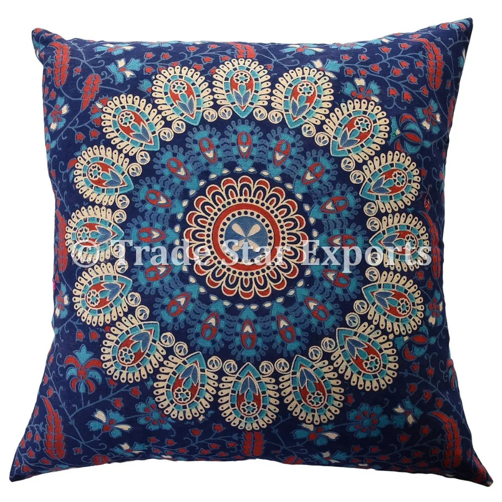 Интерьер Дома Наволочка Мандала Чехлы Хлопчатобумажная Ткань Подушки