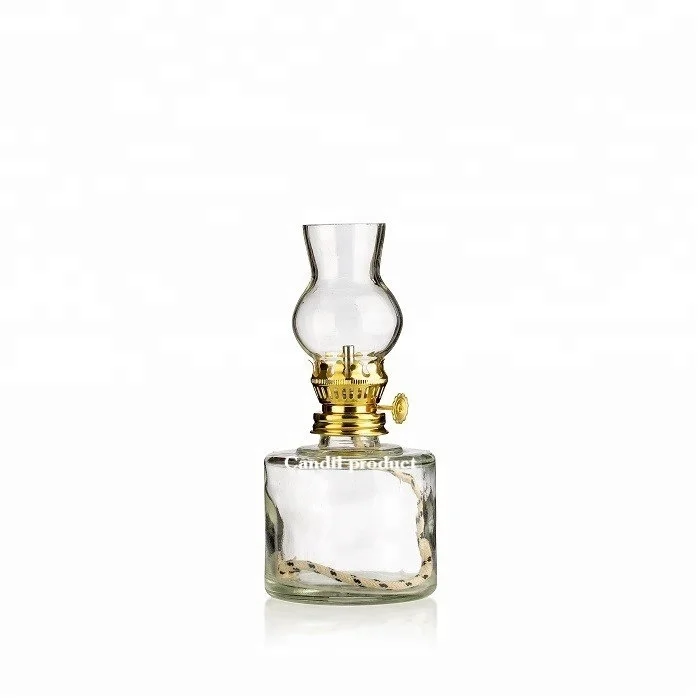 Small Glass Oil Lamp