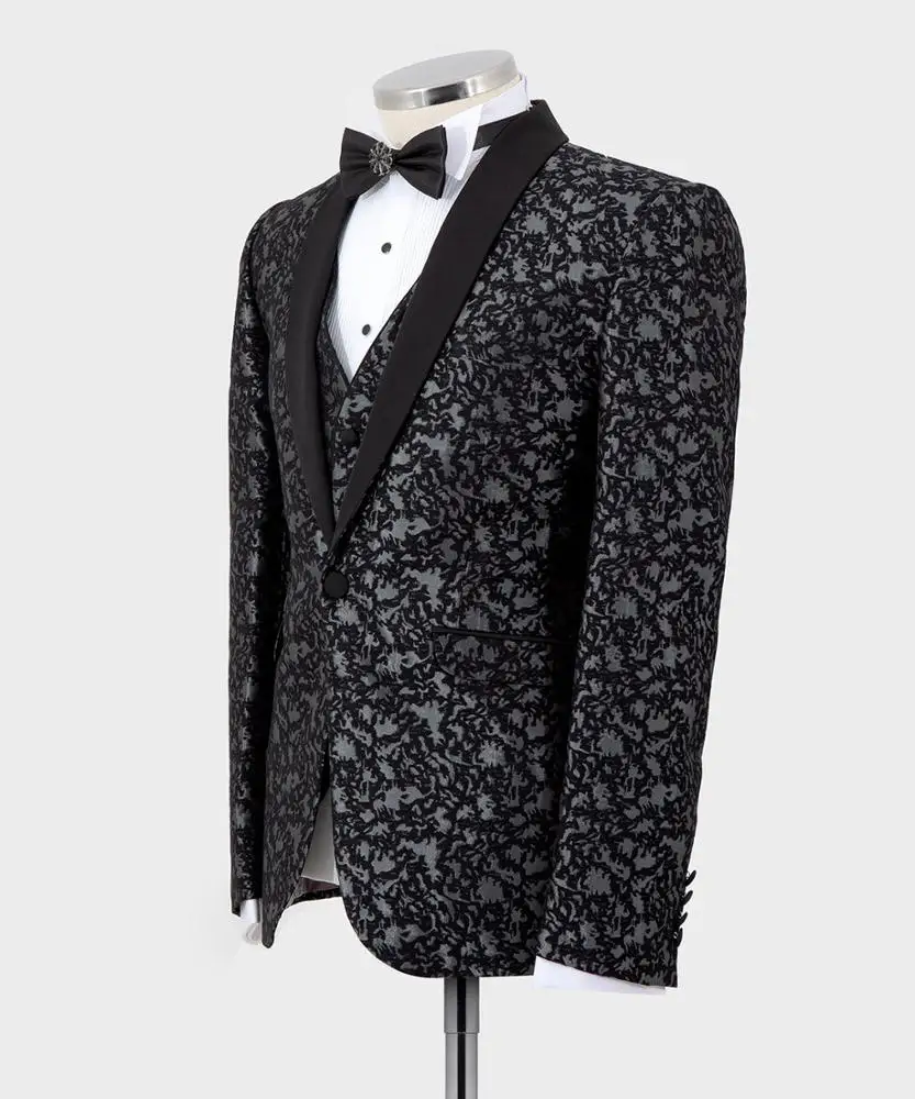 
3 Piece Custom Made Tuxedo 