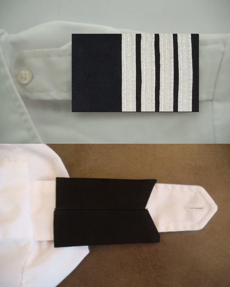 
Pilot Style Shoulder Boards Epaulets - Four Silver Bars AP-99006 High Quality Cheap Prices Bulk and Wholesale 
