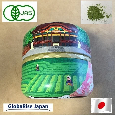 Японский порошок зеленого чая маття, Выращенный в Kyusyu, Япония, для кафе, частная торговая марка