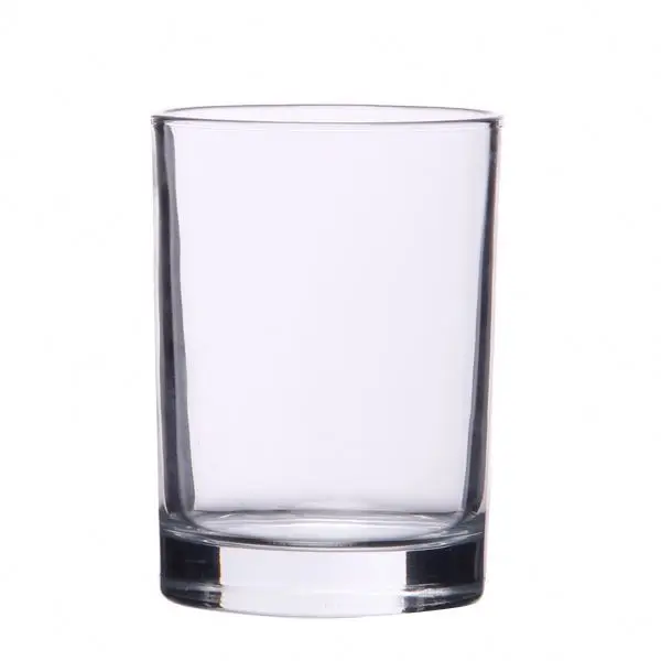 Whole sale unique candle glass cup 109mm
