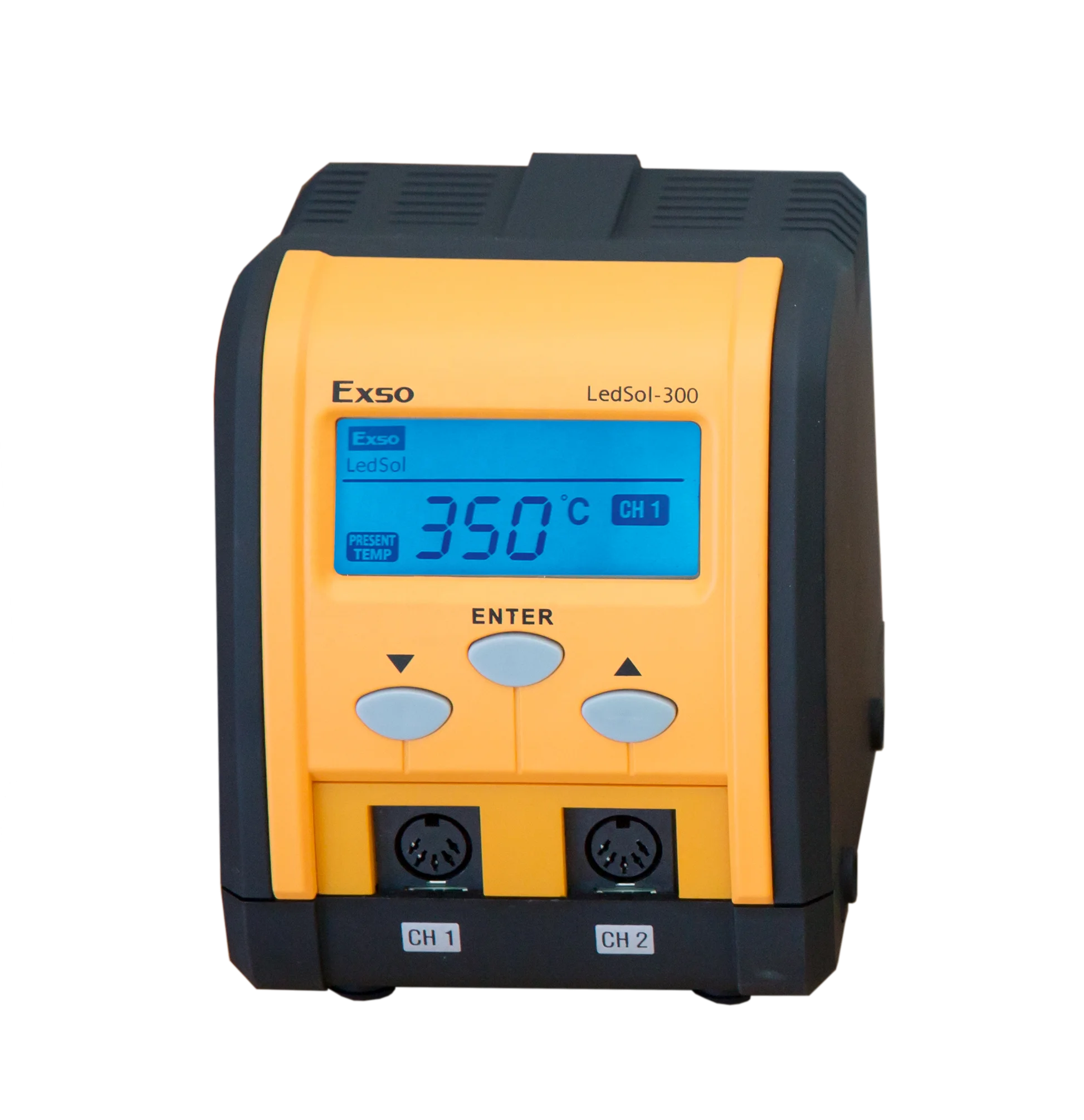 EXSO Electric Soldering Station. High Temp. Adjustable Temperature. Welding tool. LedSol 300-1 One channel. Made In Korea