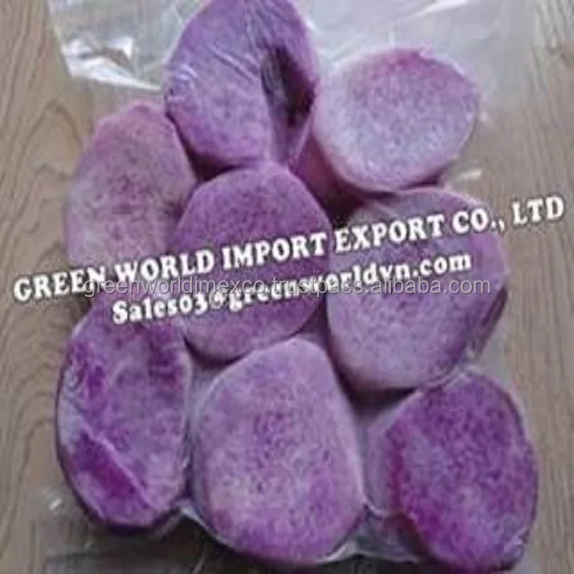 FROZEN PURPLE YAM, AMAZING TASTE, BEST VEGETABLE FOR HUMAN, BEST PRICE FOR NOW