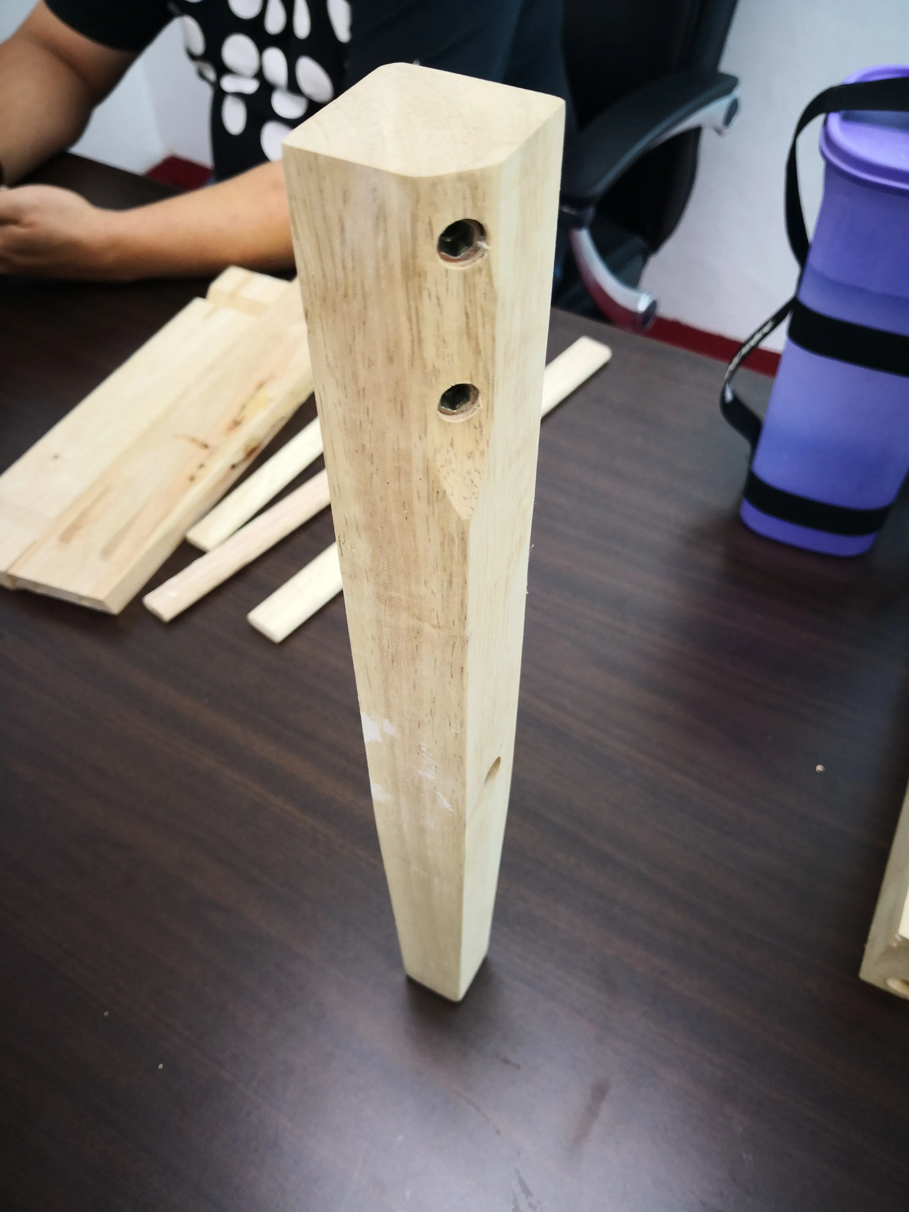 Solid Wood Furniture Leg