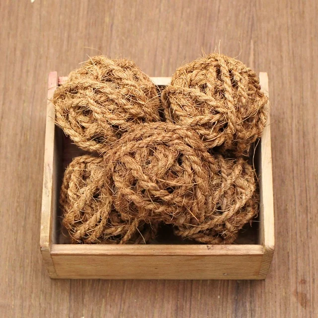 
Wholesale Handmade Coco Rope Deco Ball 