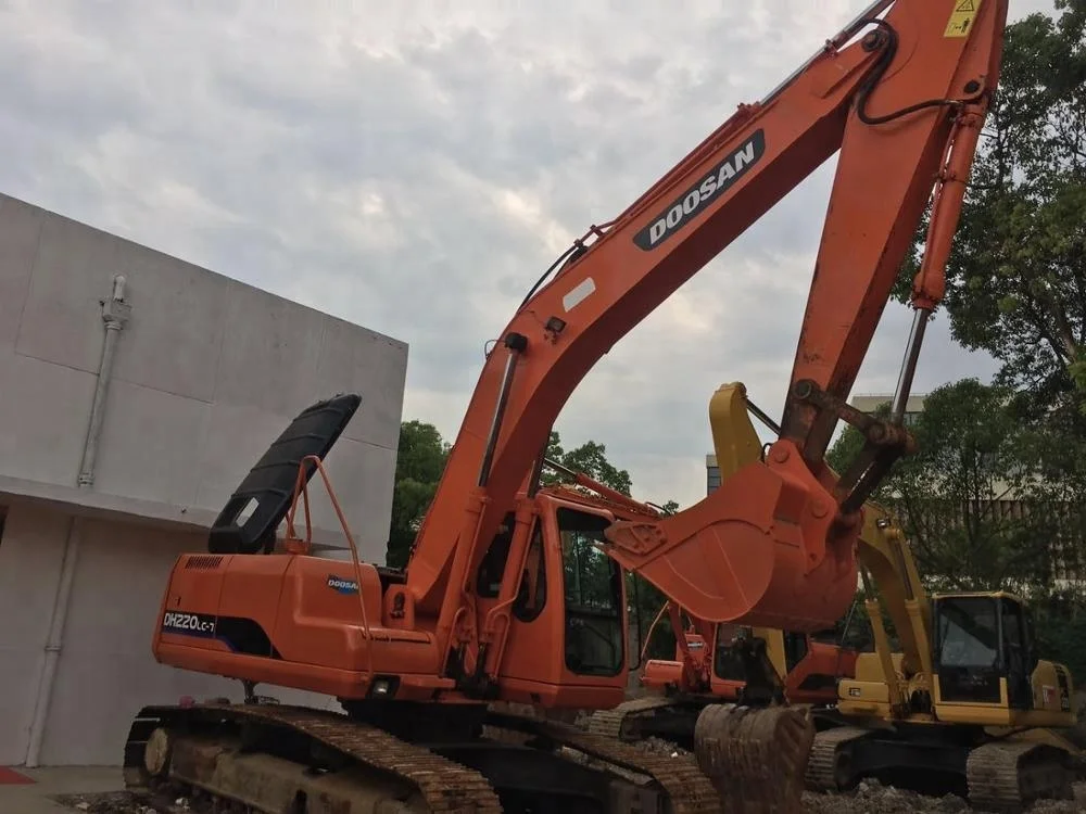 Doosan Daewoo б/у экскаватор DH220 DH225 с основными компонентами вкл. Насос для двигателя мотор редукторный подшипник коробки передач PLC
