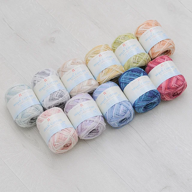 
Japanese Elegant Shine Colorful Soft Cotton Yarn With Good Price 