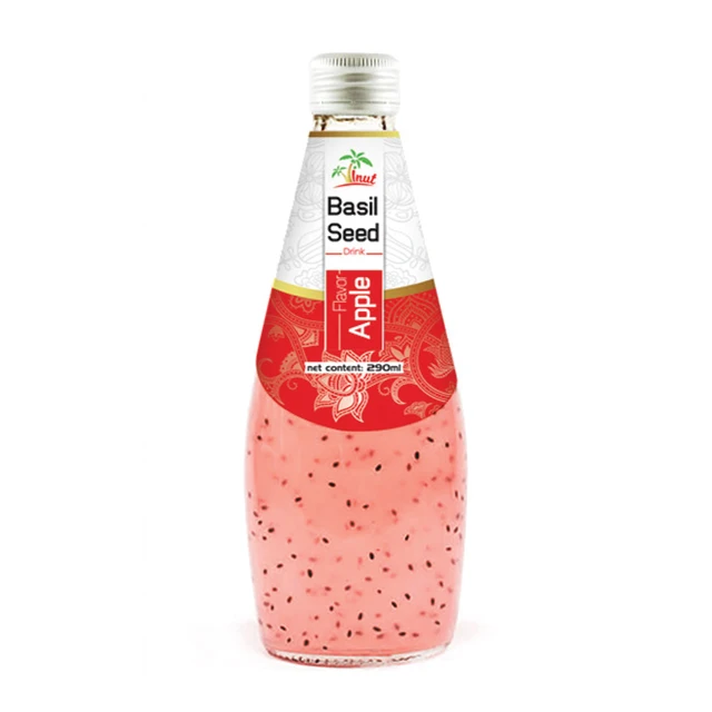 
290ml Cherry flavour Primary Ingredient Basil seed Drink Wholesale 