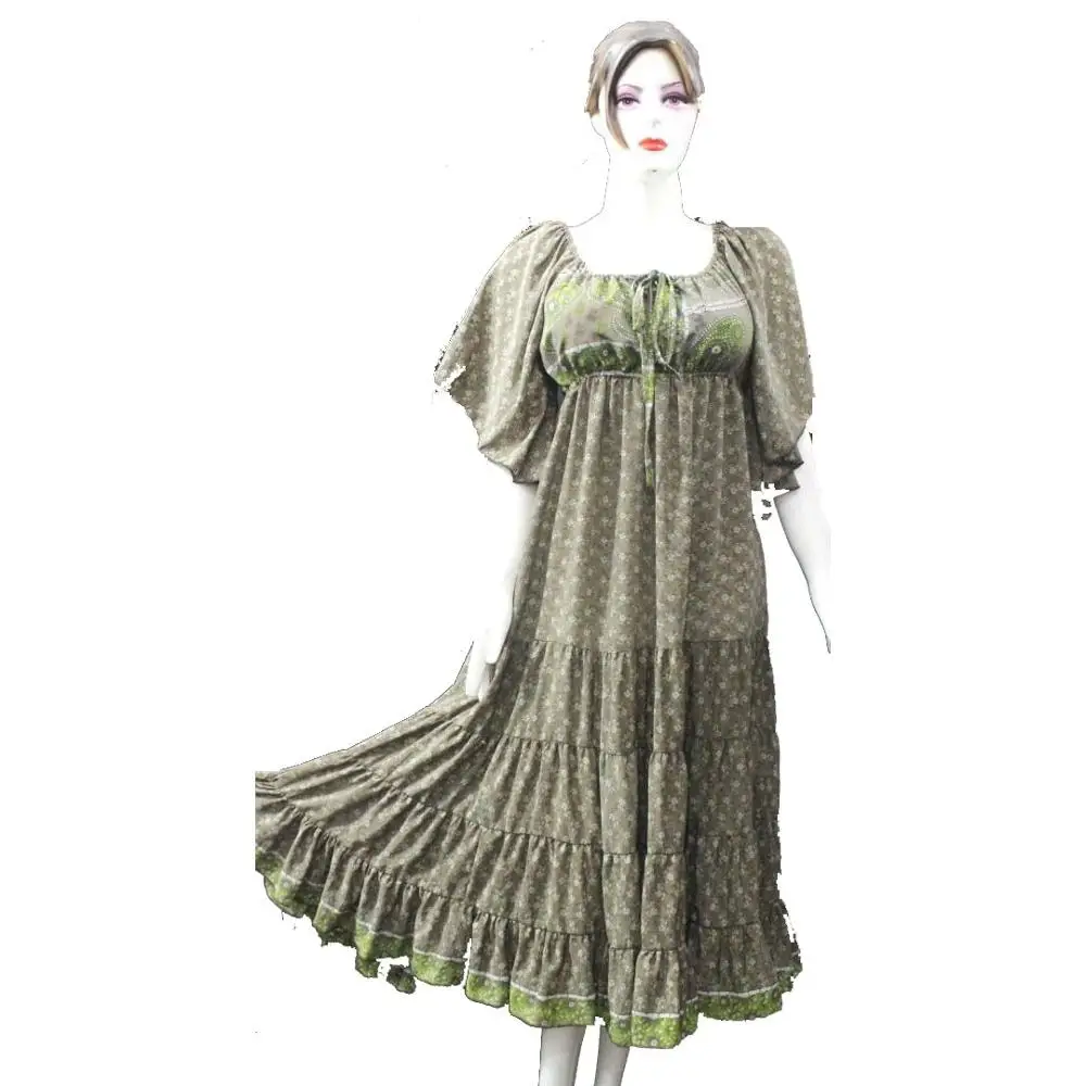 Buy Wholesale Lott Of Handmade Designer Ladies Wear Silk Maxi Dress