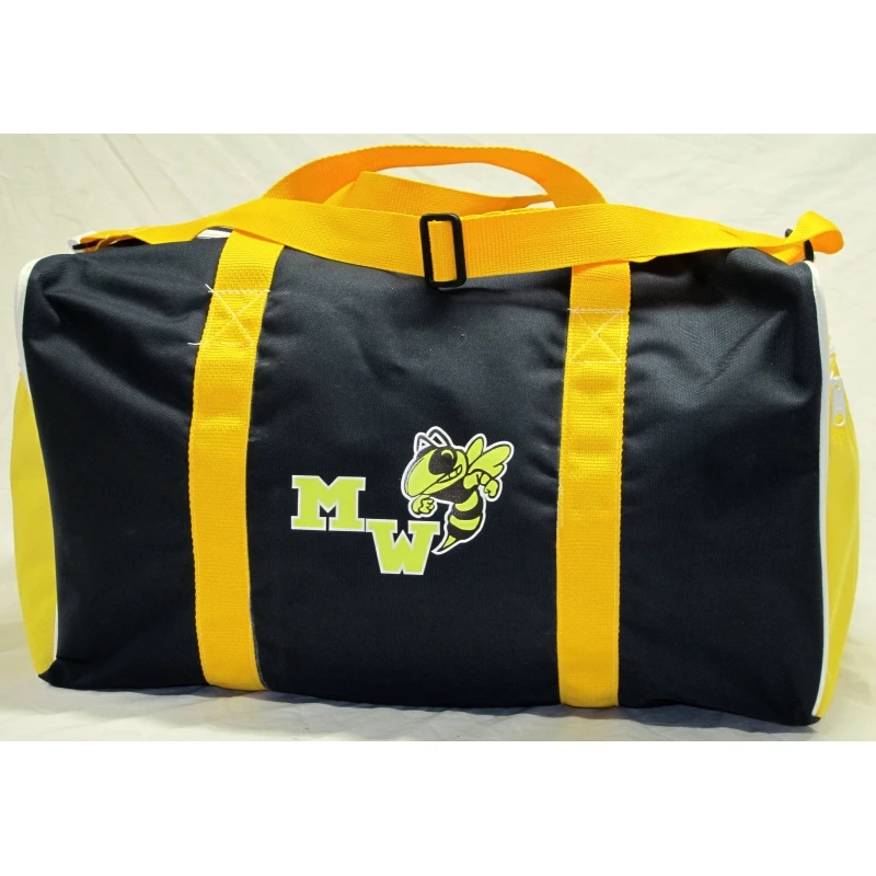 Custom Logo Duffle Travel Bags Duffel Basketball Football Training Mens Sports Gym Bag With Shoes Compartment