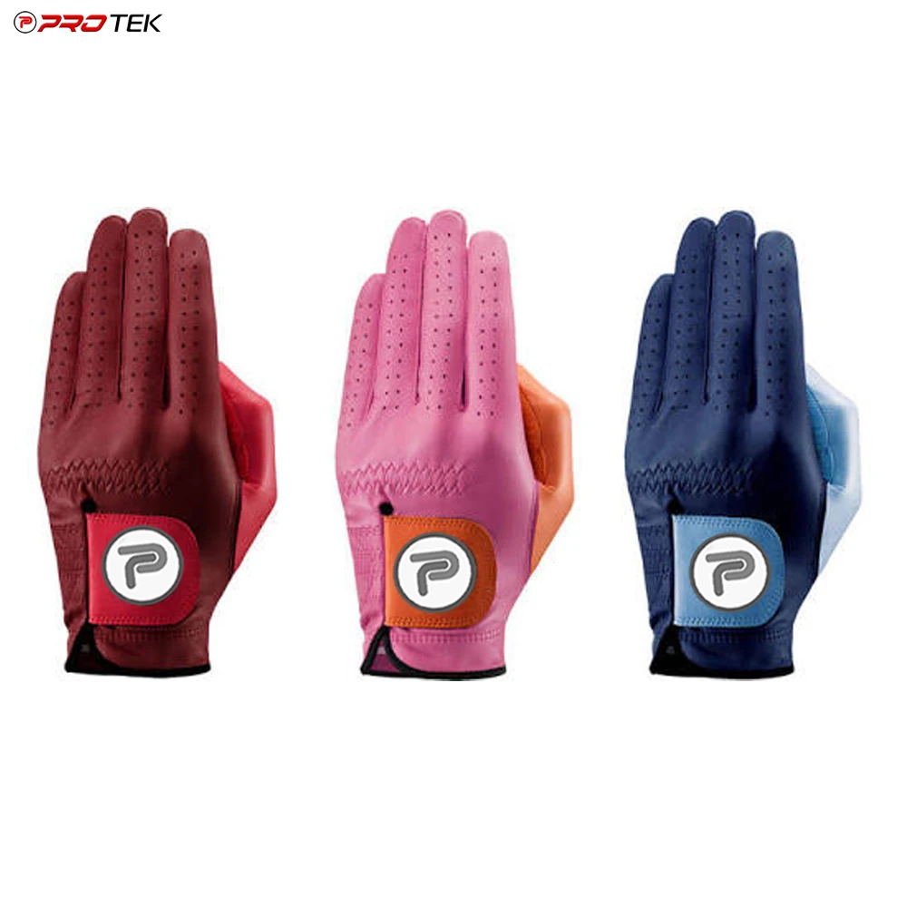 
Premium Grade Cabretta Leather Colored Golf Gloves 