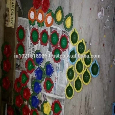 
earthen pot diya for decoration marriage purpose outdoor and indoor activities functions 