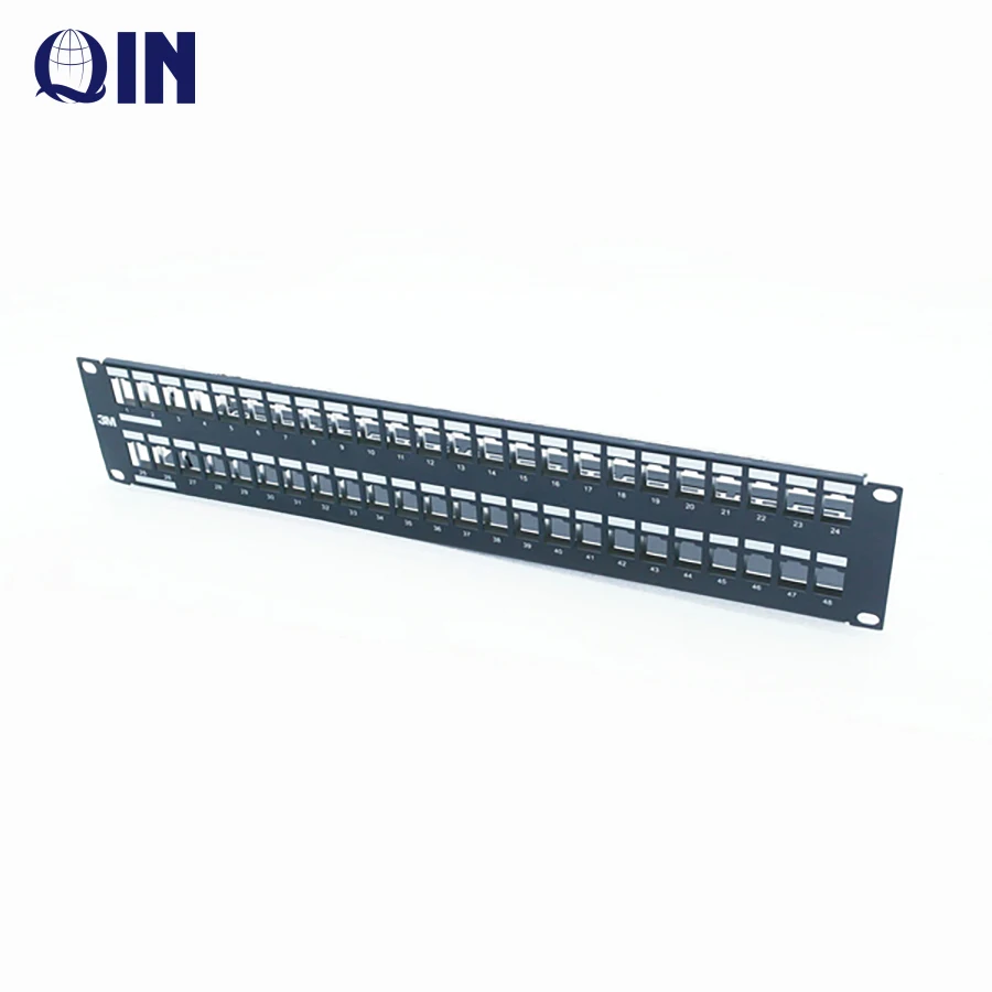 3M 48 Port blank Patch Panel FTP Cat5e CAT6 LSA IDC
