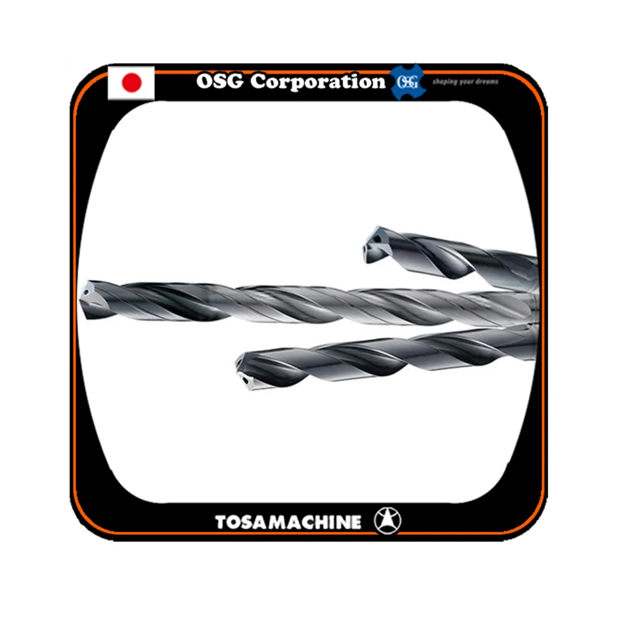 OSG Diamond Drill Bit Carbide Drill for Stainless Steel and Titanium Alloy