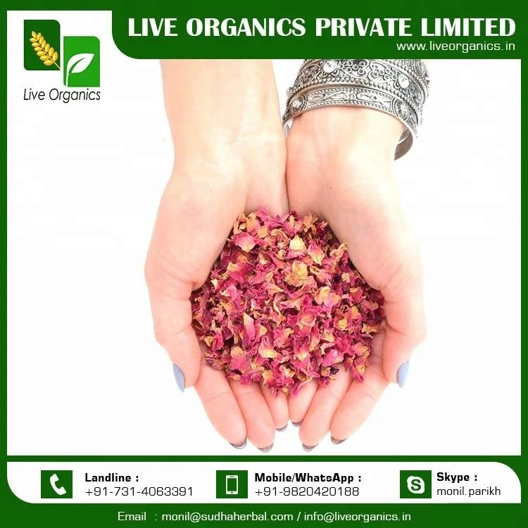 Dried Red Rose Petals at Lowest Price