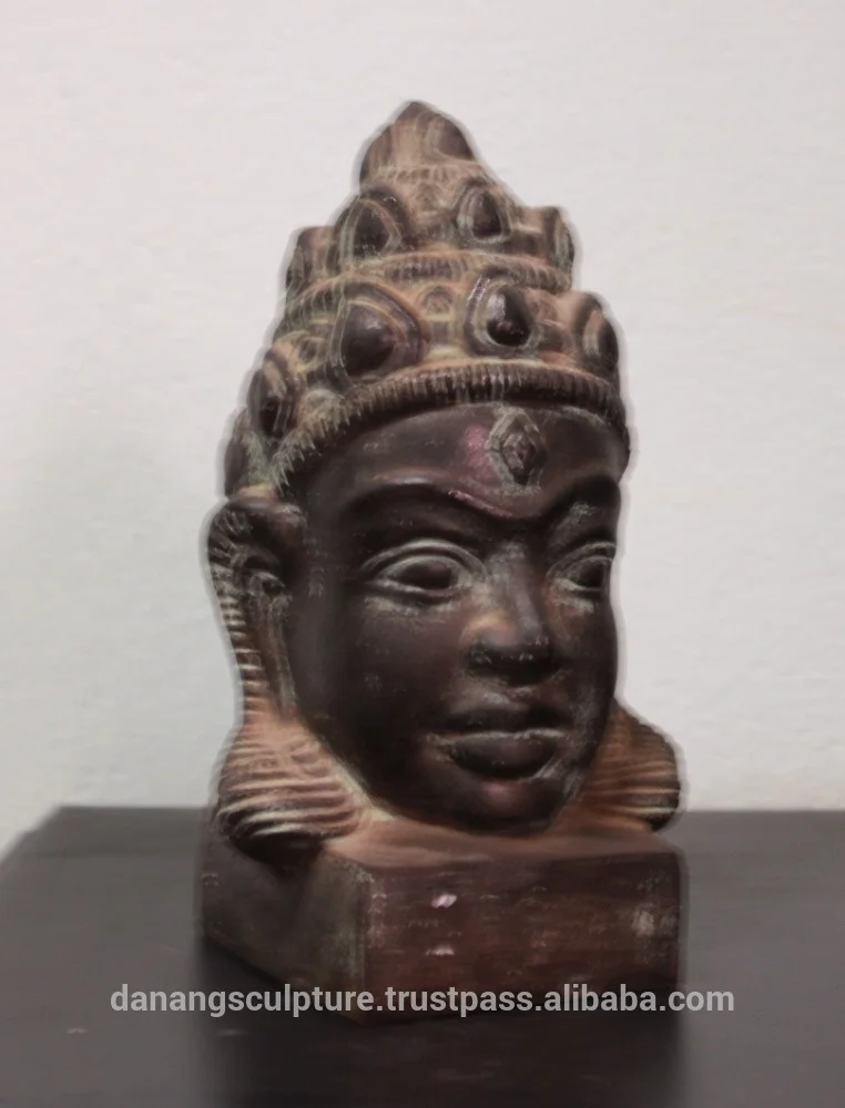 Resin Hindu Siva head statue DSF-HR42