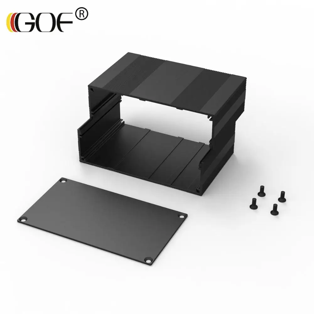 hot sales pcb power switch enclosure new arrival diy box electronics aluminum enclosure project box