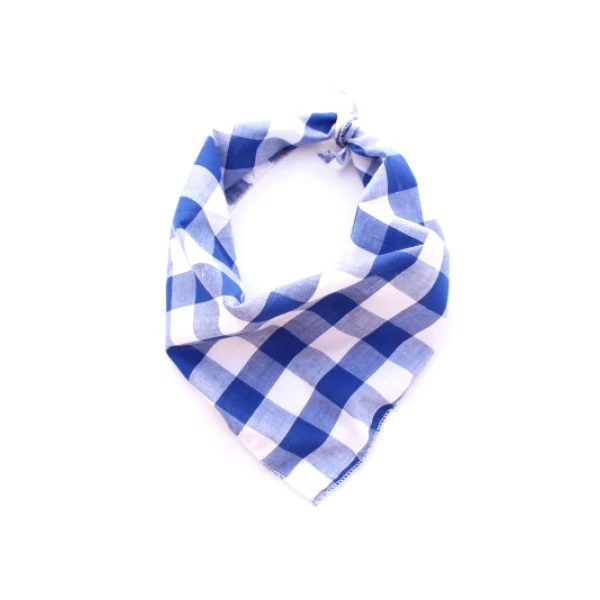 Blue Dog Bandana Plaid