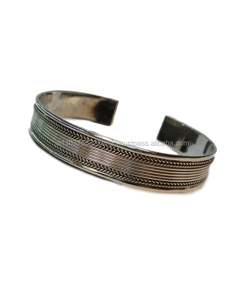 Modern Design High Quality Handmade Bracelet Jewelry 925 Sterling Silver Wholesale Price