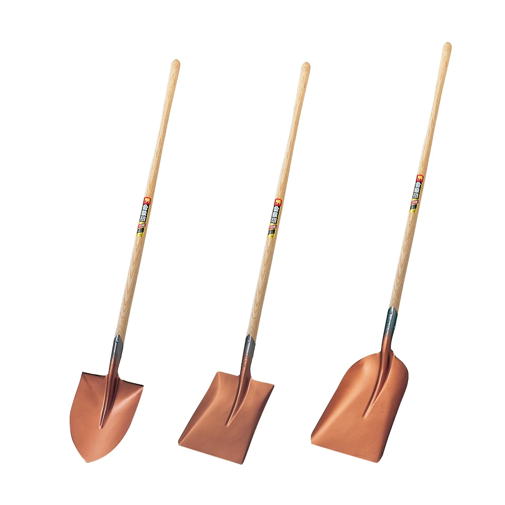 Elephant brand Outdoor wholesale shovel price with wood handle material for landscaping and farming