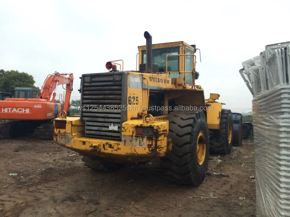 used VOLVO L180 wheel loader made in Sweden